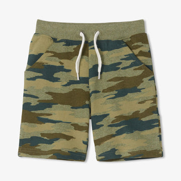 Little Blue House Woodland Camo Heritage Kids Shorts